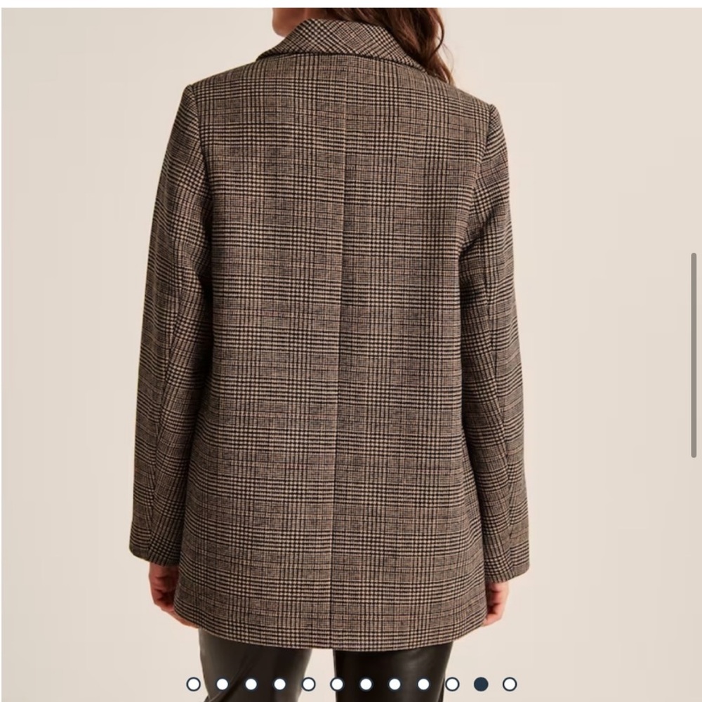 Abercrombie wool blend blazer coat - Picture 3 of 11